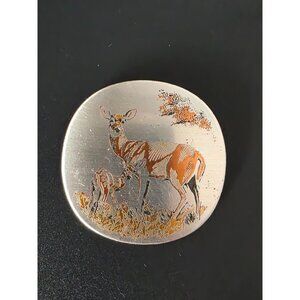 Reed & Barton Damascene Mothers Day 1st Annual Edition Pin Brooch